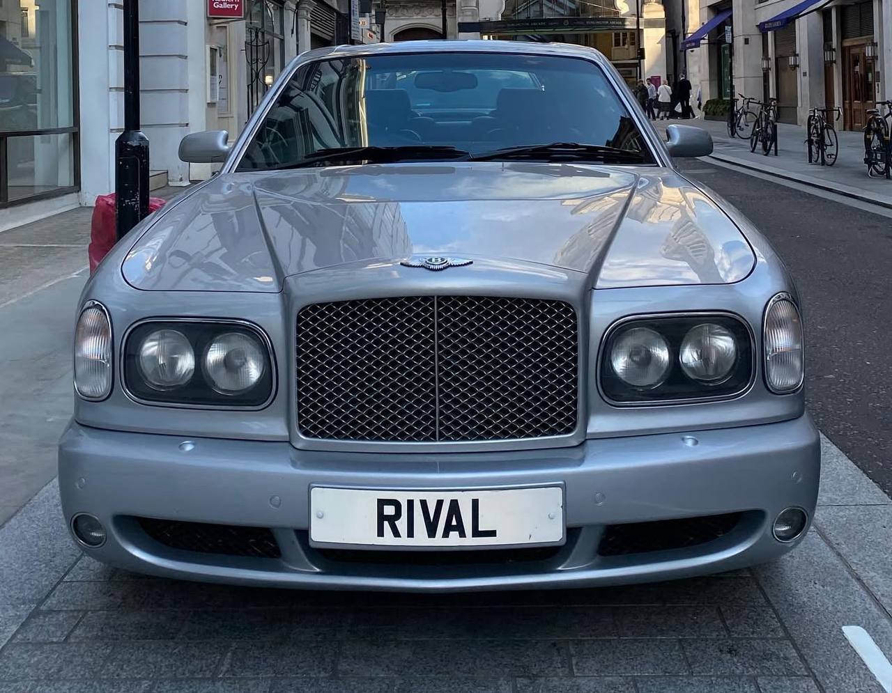 Registration plate RIVAL - R1 VAL