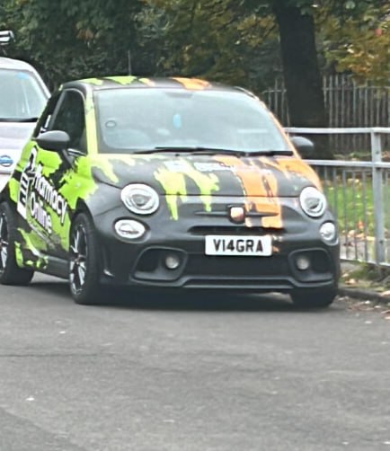 Registration plate VIAGRA - V14 GRA