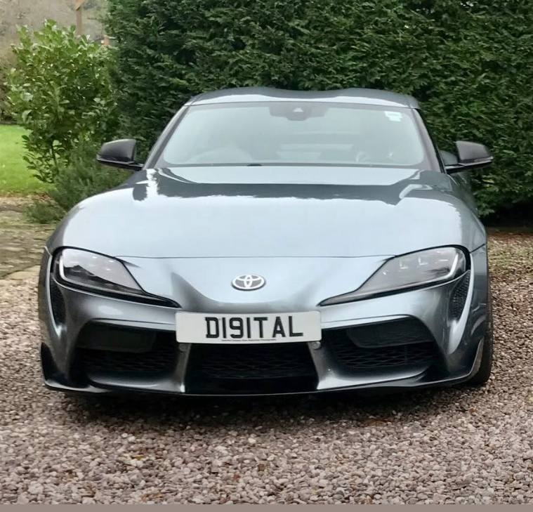 Registration plate DIGITAL - D191 TAL