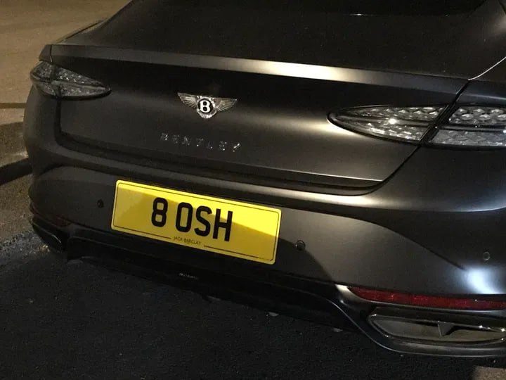 Registration plate BOSH - 8 OSH