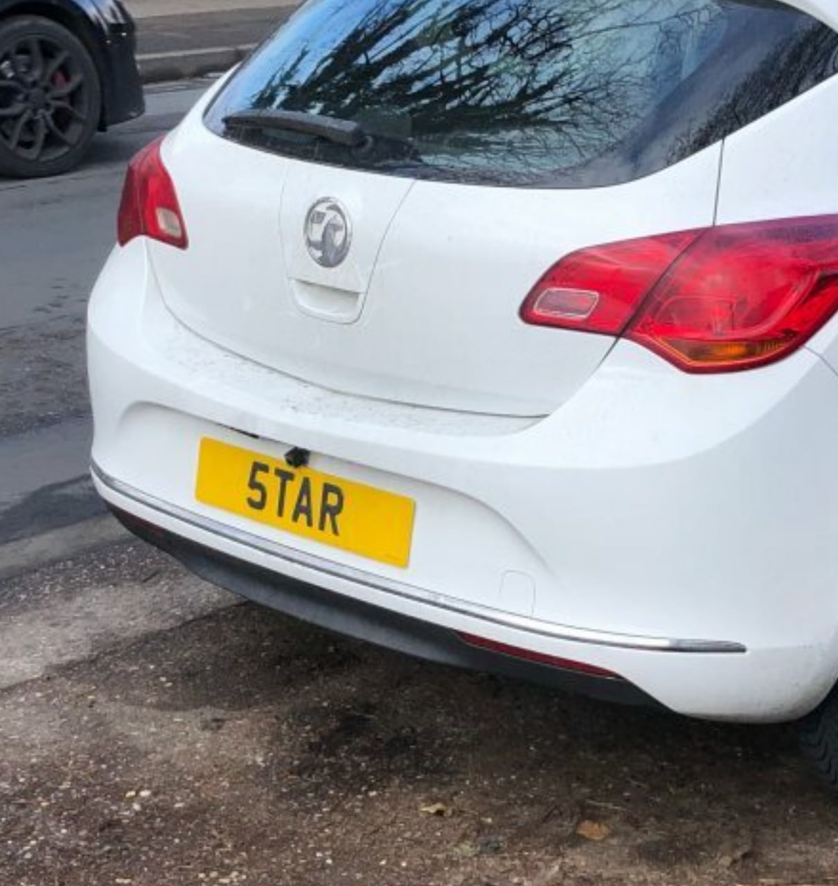 Registration plate STAR - 5 TAR
