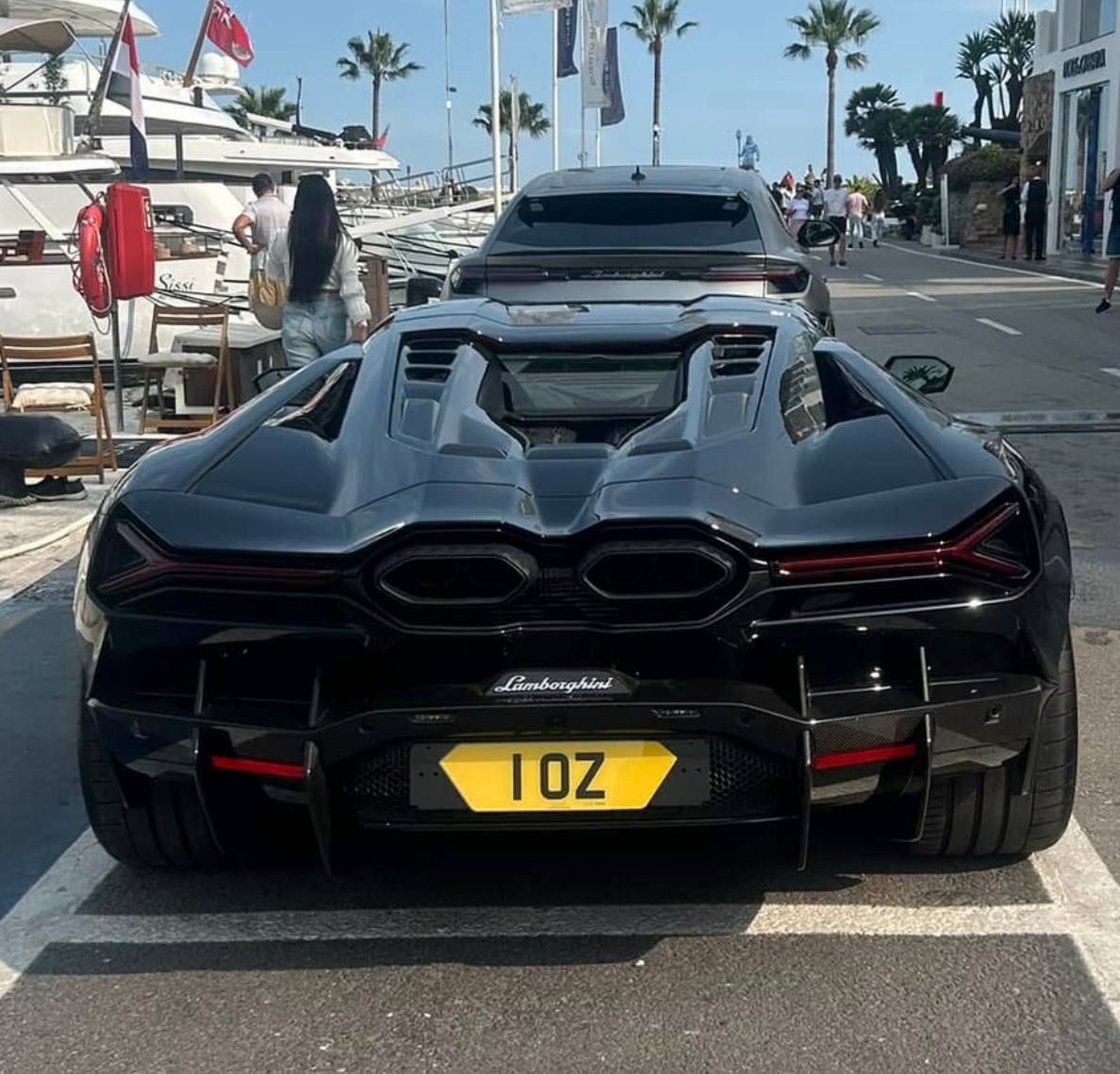 Registration plate LOZ - 1 OZ