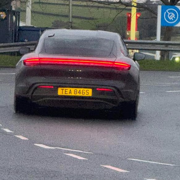 Registration plate TEABAGS - TEA 846S
