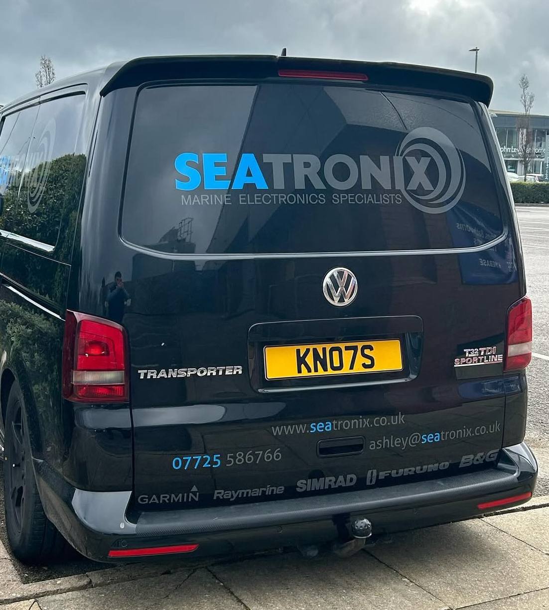 Registration plate KNOTS - KNO 7S