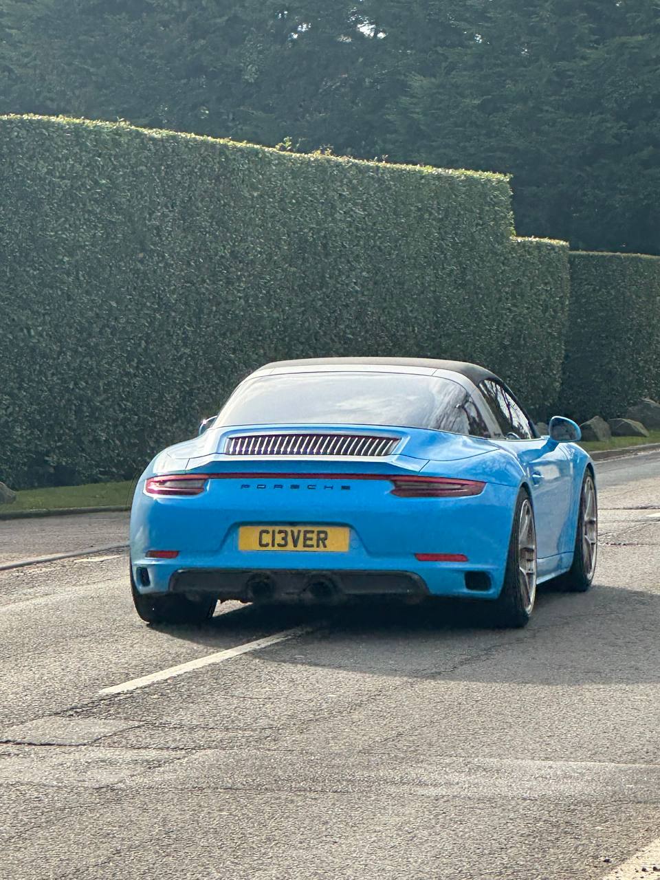 Registration plate CLEVER - C13 VER