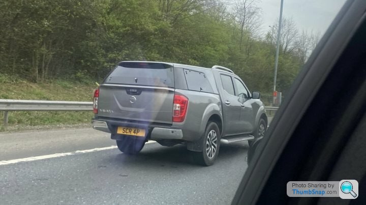 Registration plate SCRAP - SCR 4P
