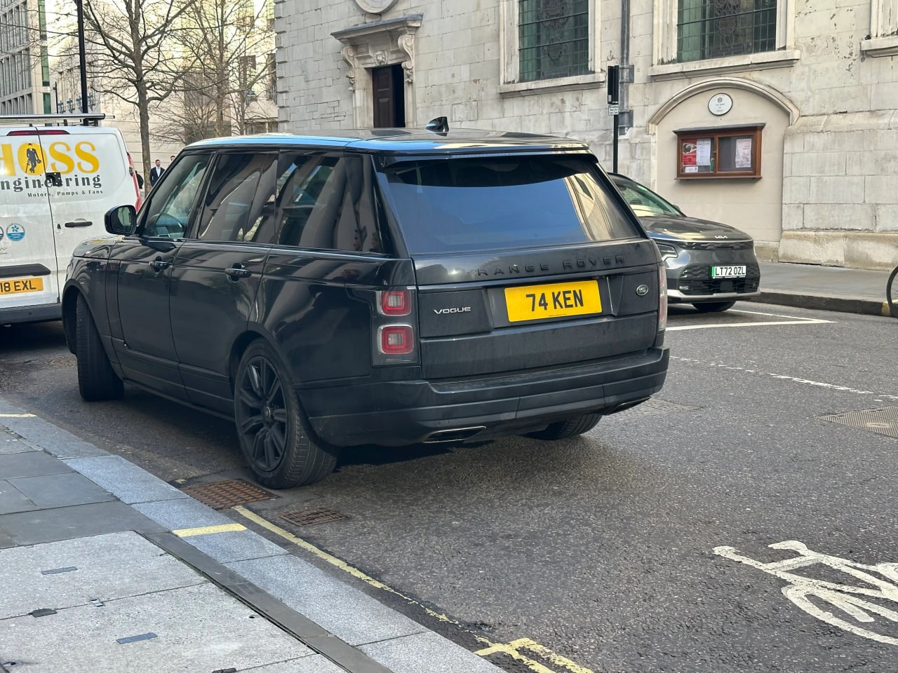 Registration plate TAKEN - 74 KEN