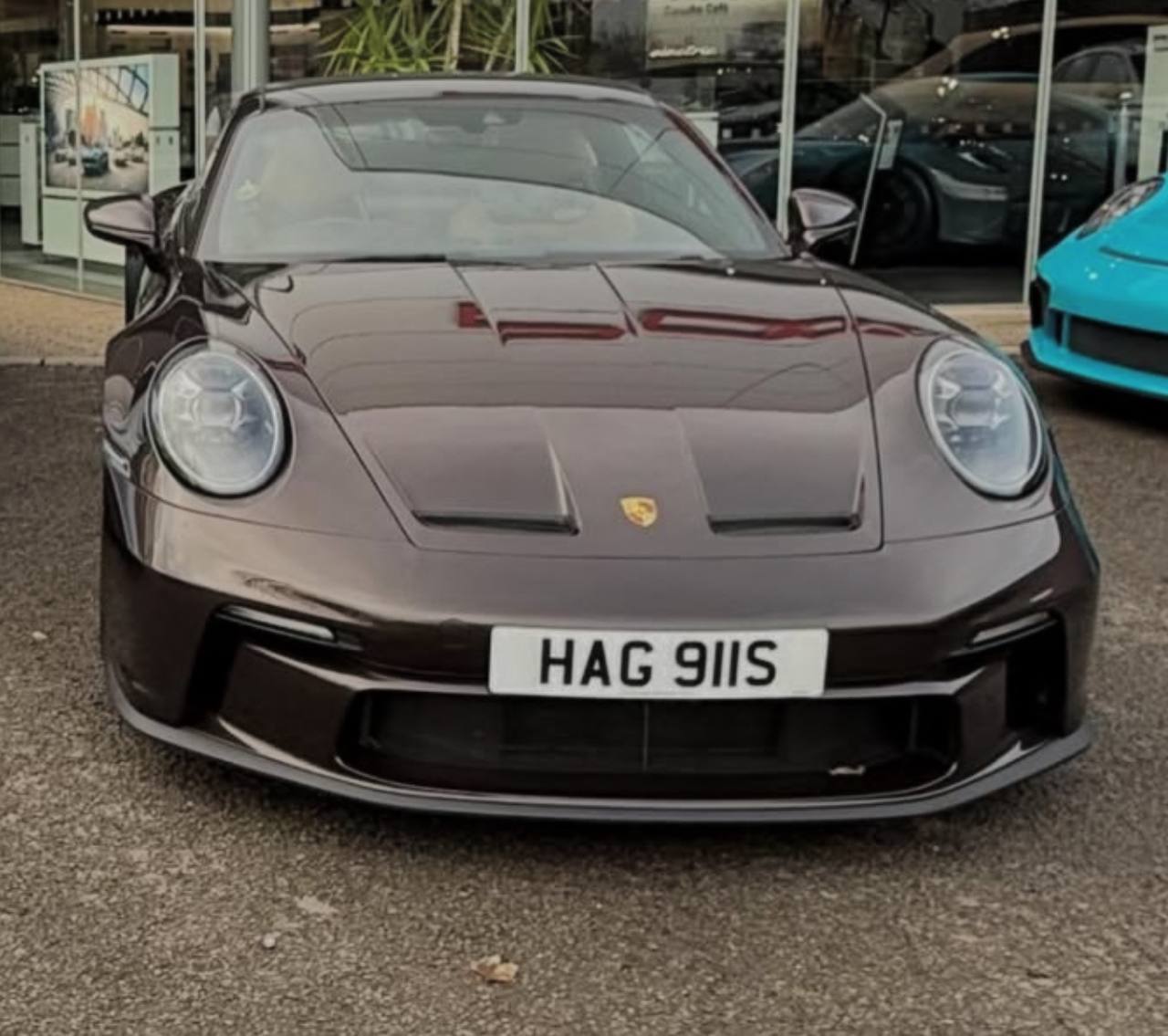 Registration plate HAGGIS - HAG 911S