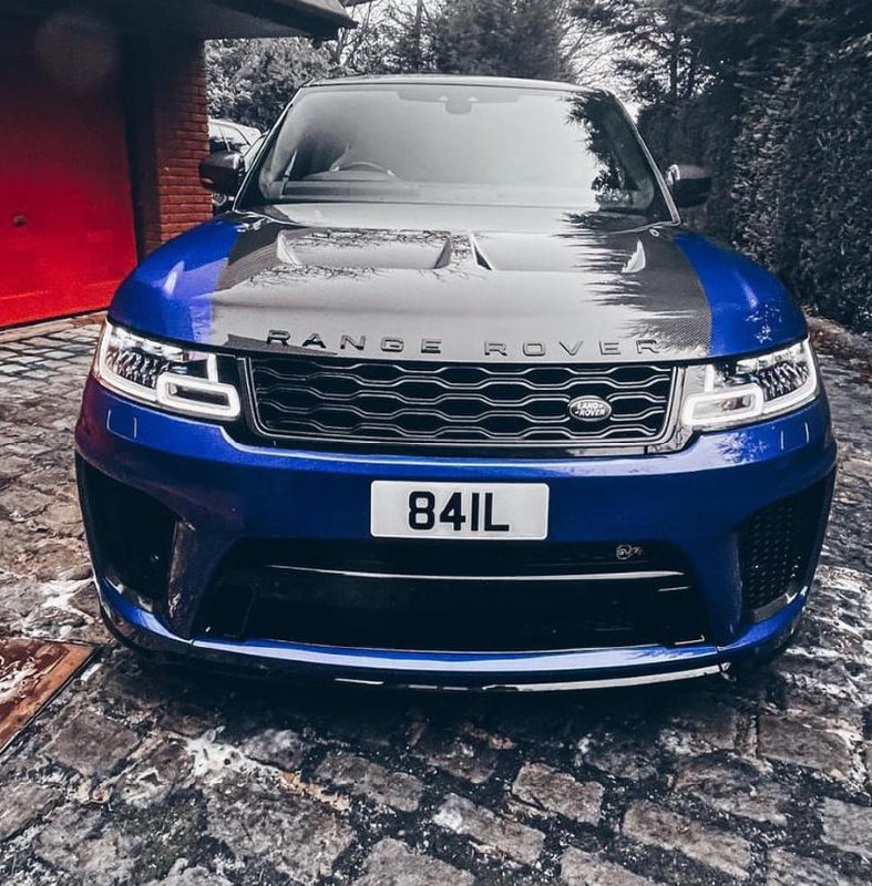 Registration plate BAIL - 841 L