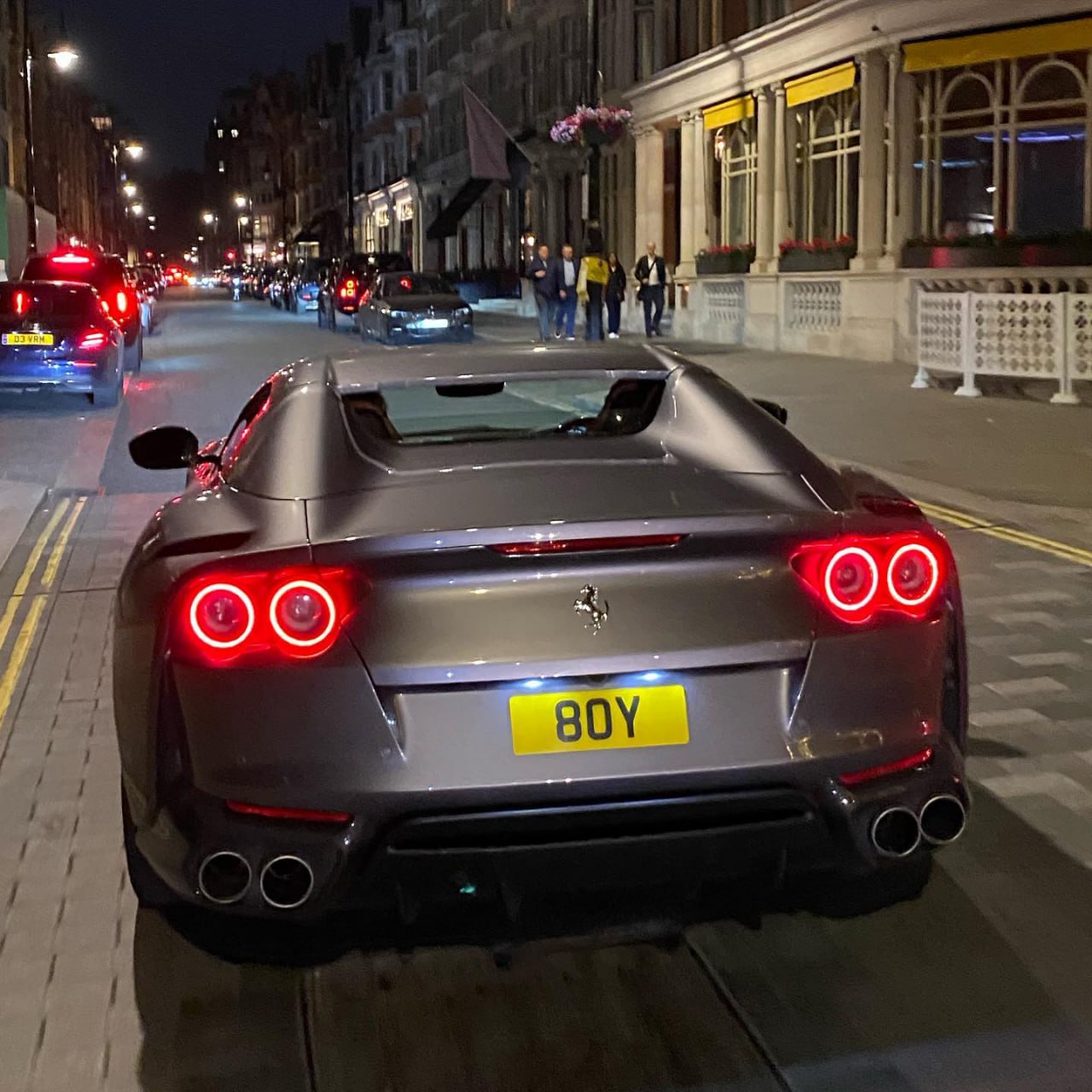 Registration plate BOY - 80 Y