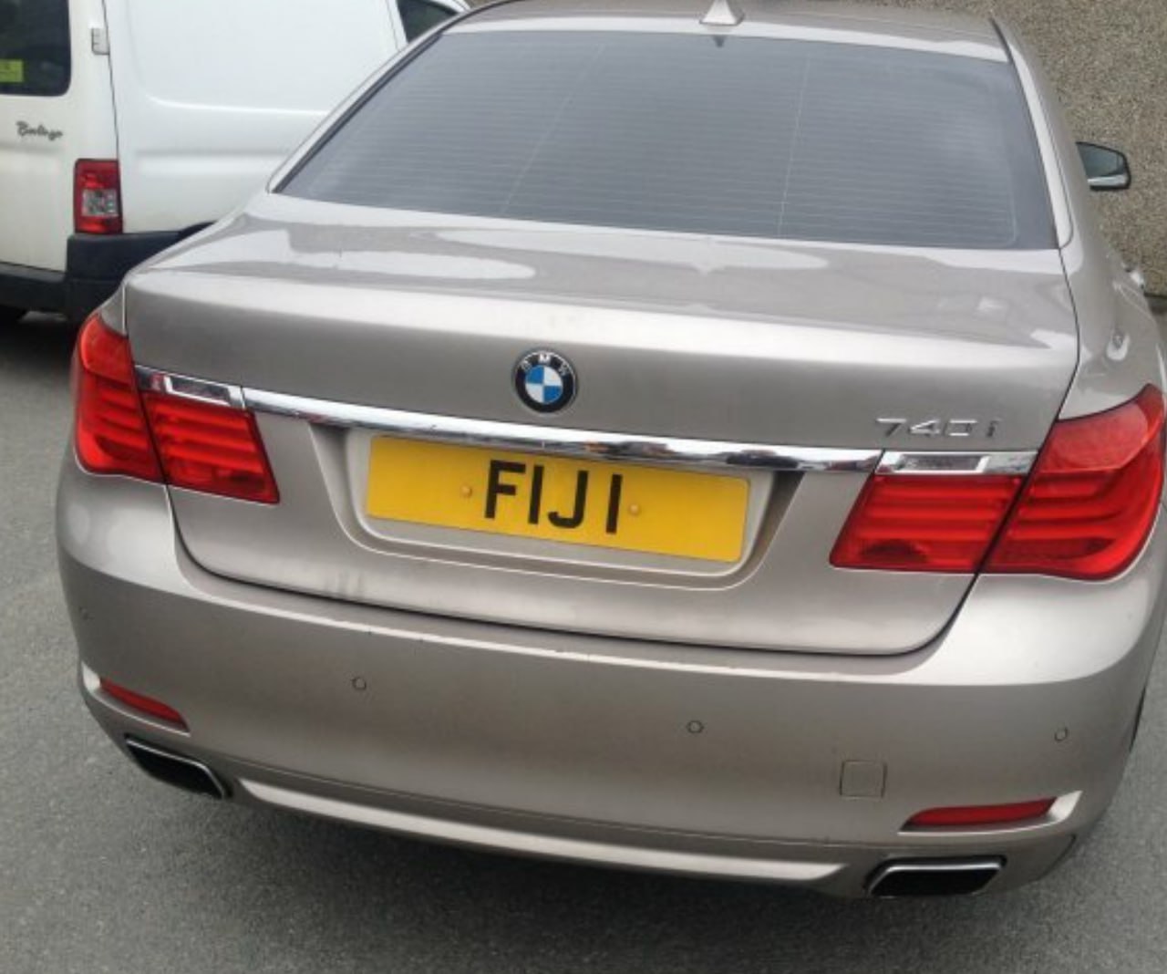 Registration plate FIJI - FIJ 1