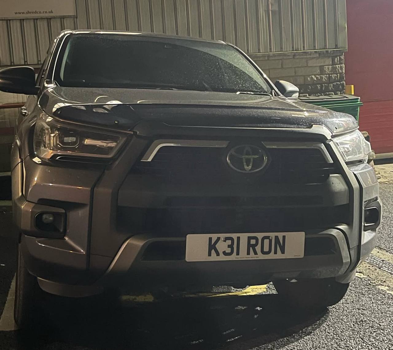 Registration plate KEIRON - K31 RON