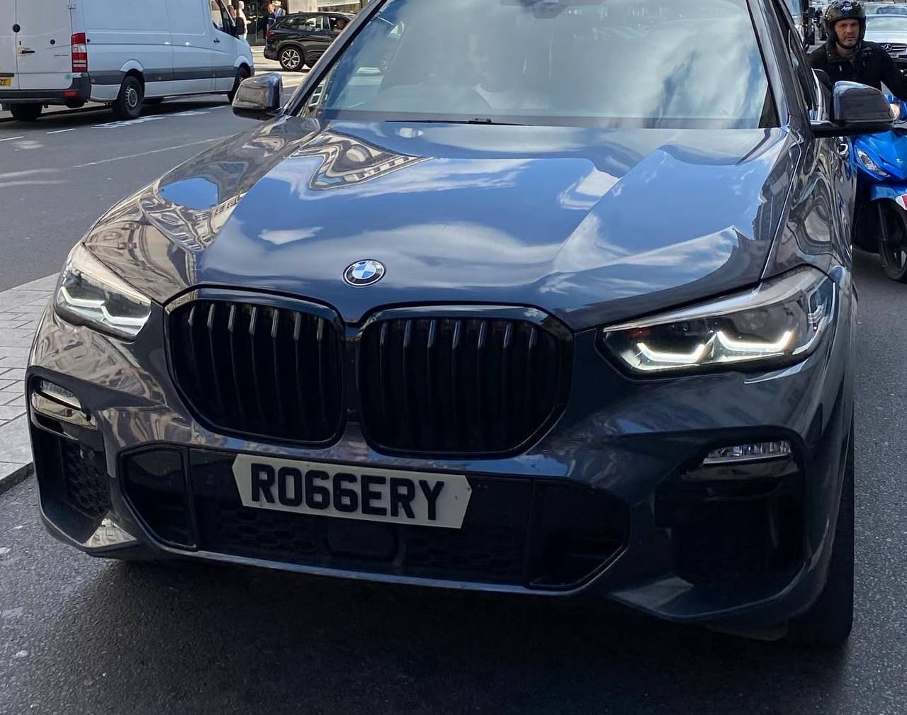 Registration plate ROBBERY - RO66 ERY