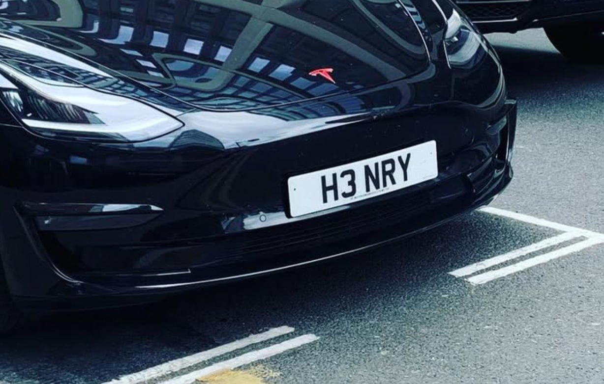 Registration plate HENRY - H3 NRY