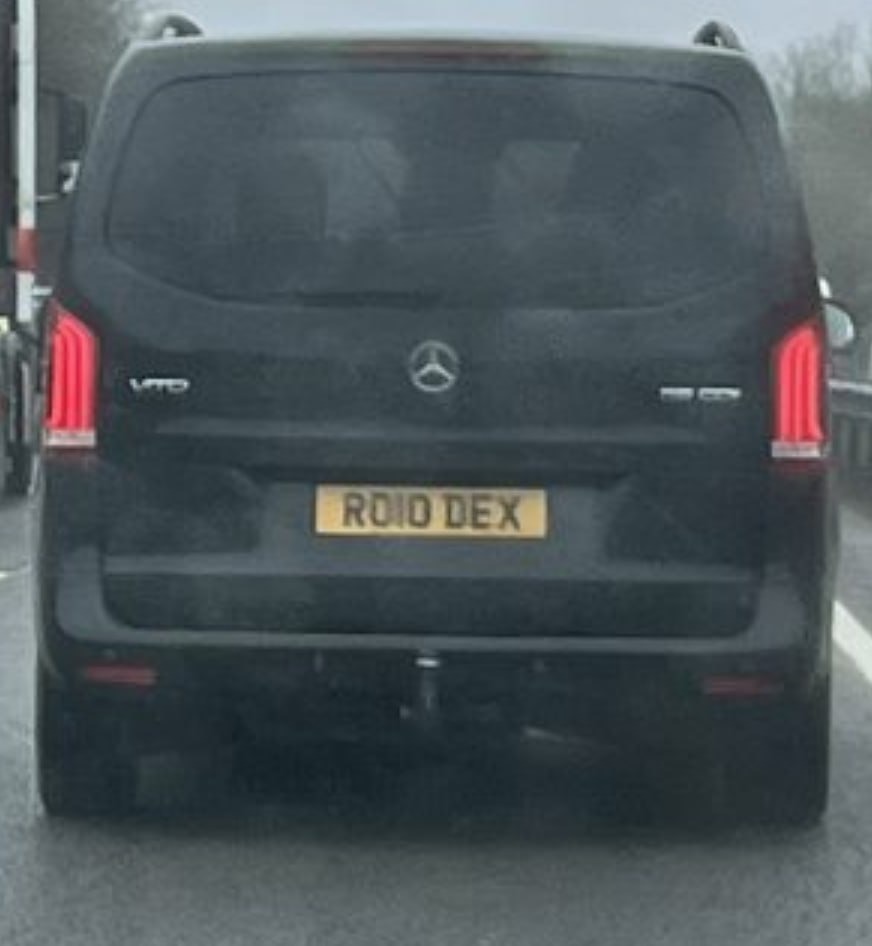 Registration plate ROLODEX - RO10 DEX