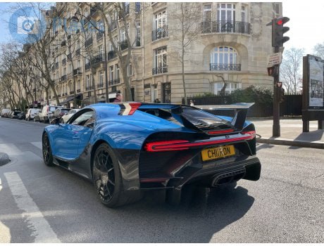 Registration plate CHIRON - CH11 RON