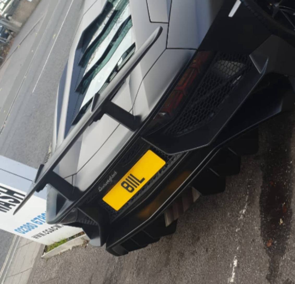 Registration plate BILL - 811 L