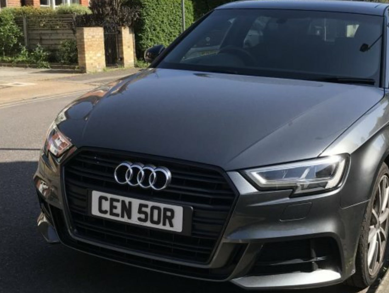Registration plate CENSOR - CEN 50R