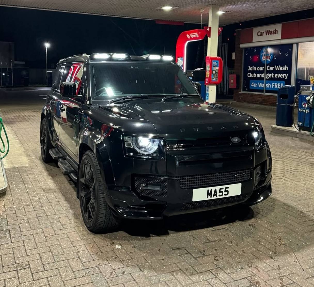 Registration plate MASS - MA 55