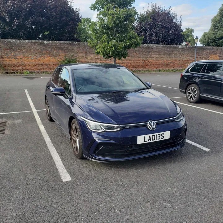 Registration plate LADIES - LAD 13S