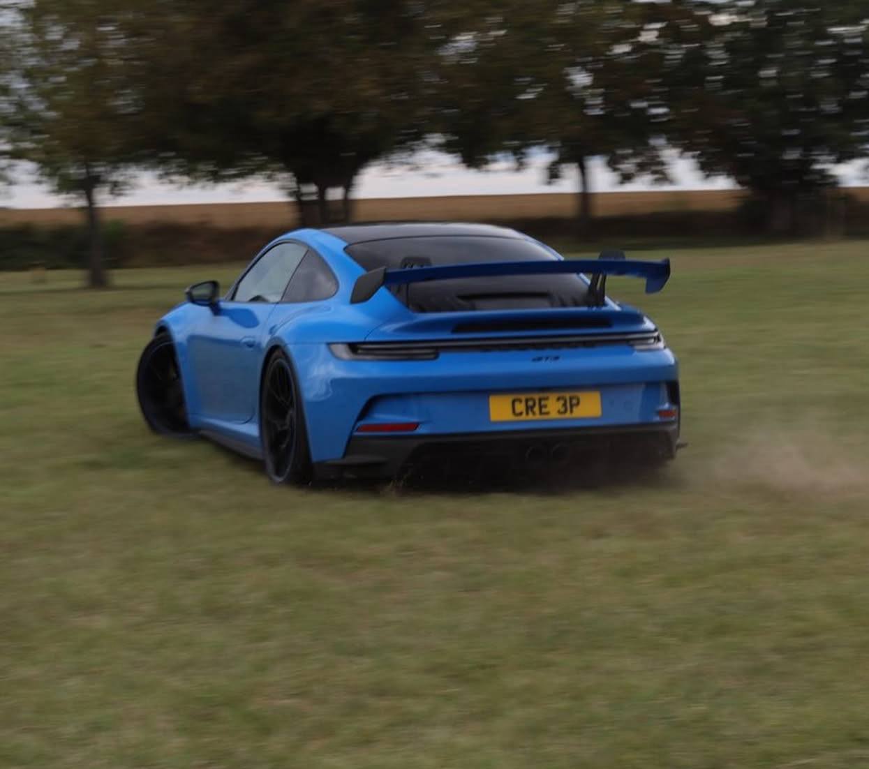 Registration plate CREEP - CRE 3P