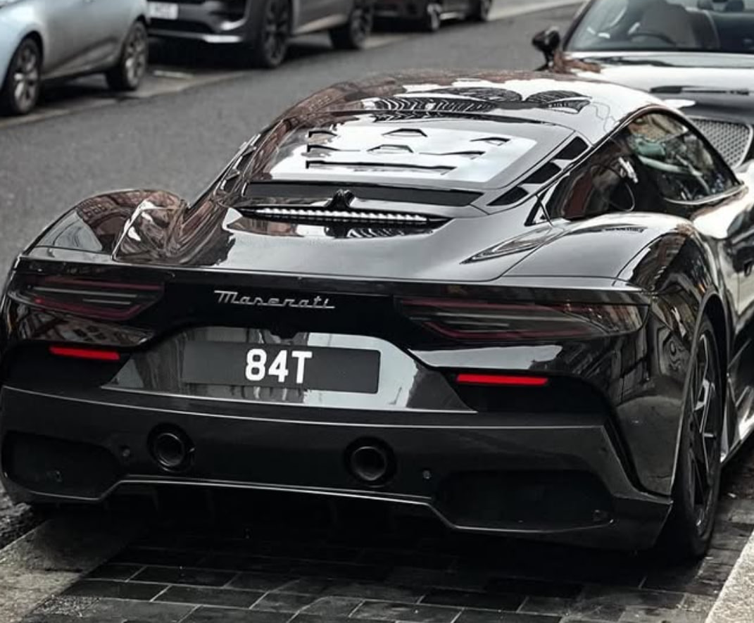Registration plate BAT - 84 T