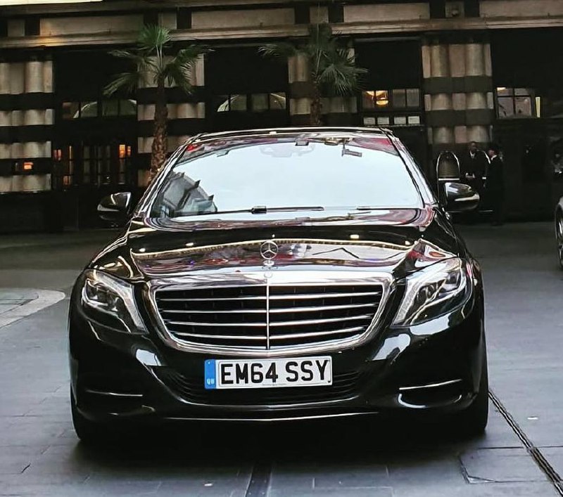 Registration plate EMBASSY - EM64 SSY