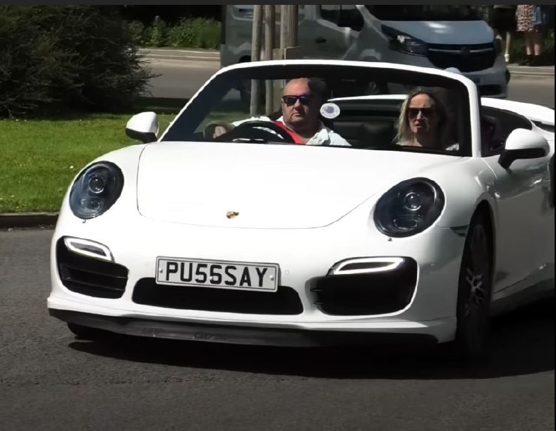 Registration plate PUSSAY - PU55 SAY