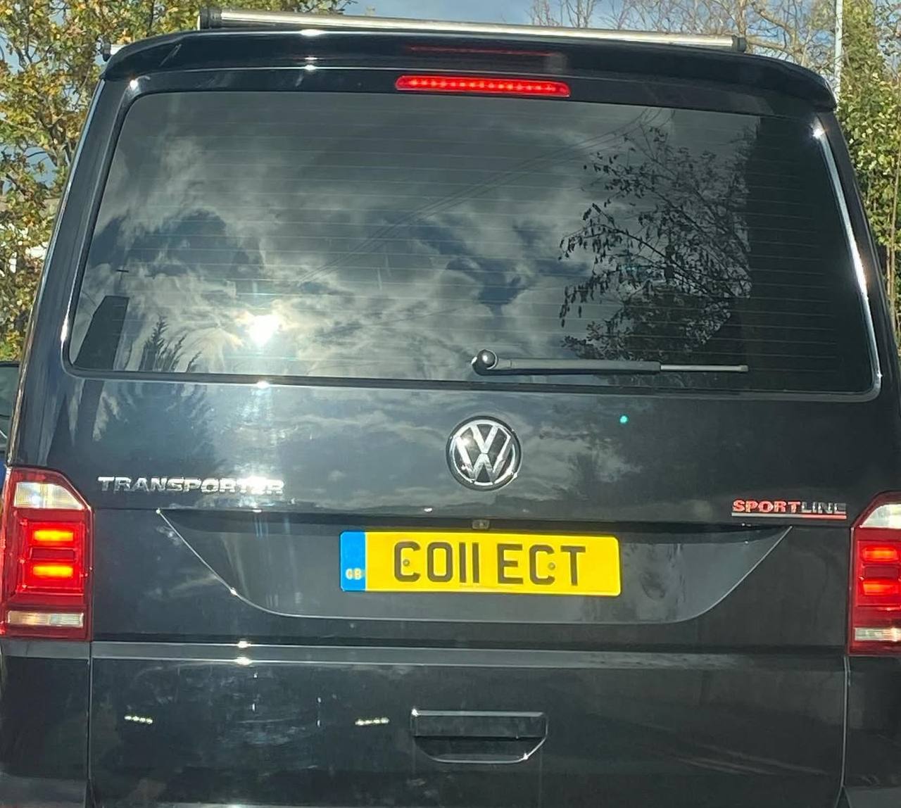 Registration plate COLLECT - CO11 ECT