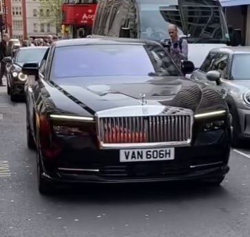 Registration plate VAN GOGH - VAN 606H