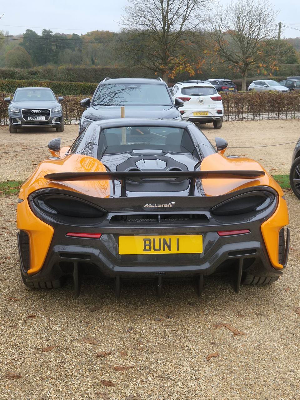 Registration plate BUNI - BUN 1