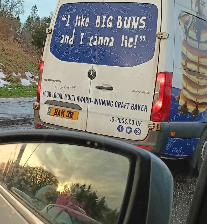 Registration plate BAKER - BAK 3R