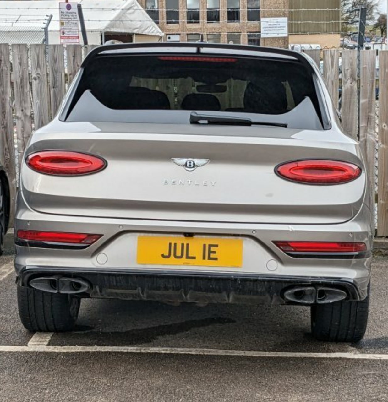 Registration plate JULIE - JUL 1E