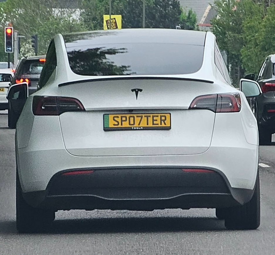 Registration plate SPOTTER - SP07 TER