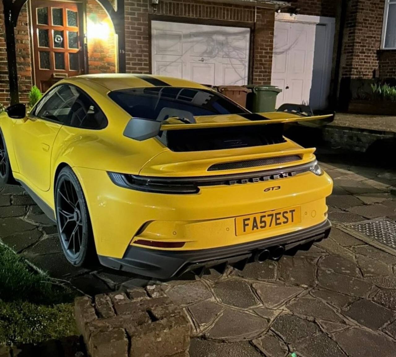Registration plate FASTEST - FA57 EST