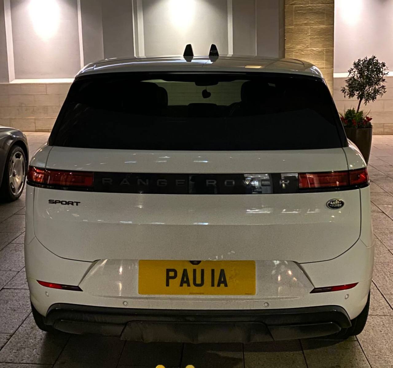 Registration plate PAULA - PAU 1A