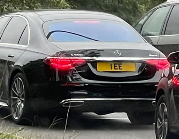 Registration plate LEE - 1 EE