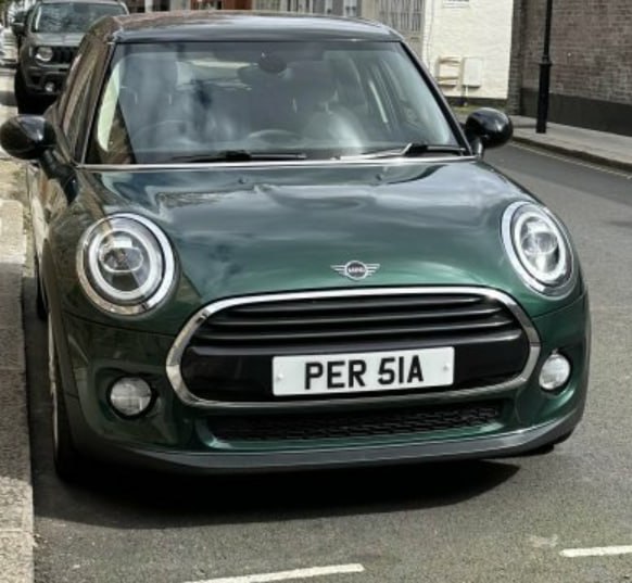 Registration plate PERSIA - PER 51A
