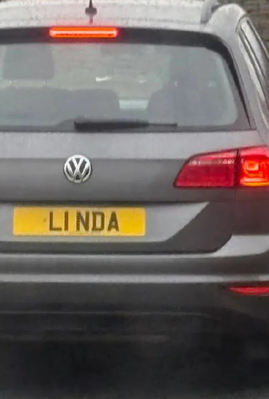 Registration plate LINDA - L1 NDA
