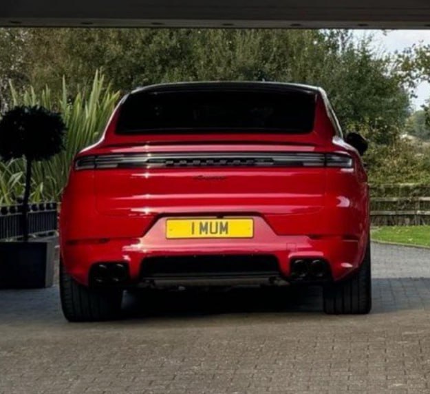 Registration plate MUM - 1 MUM