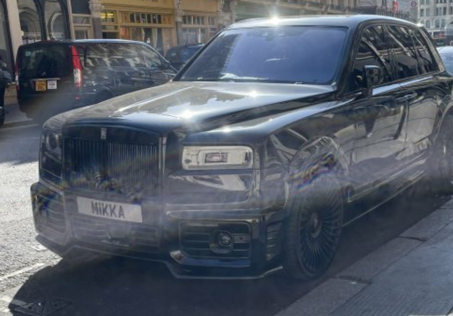 Registration plate MIKKA - M1 KKA
