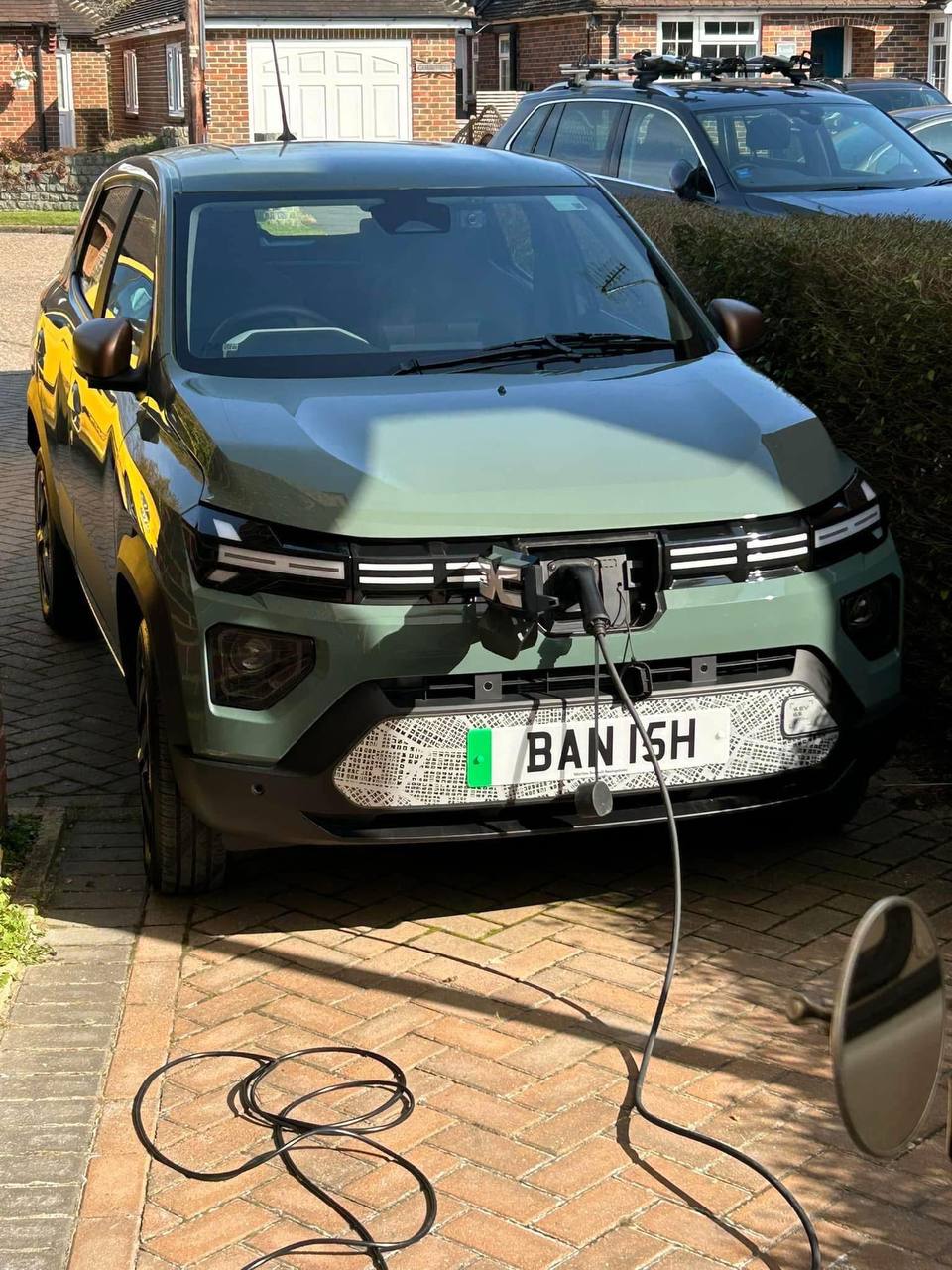Registration plate BANISH - BAN 15H
