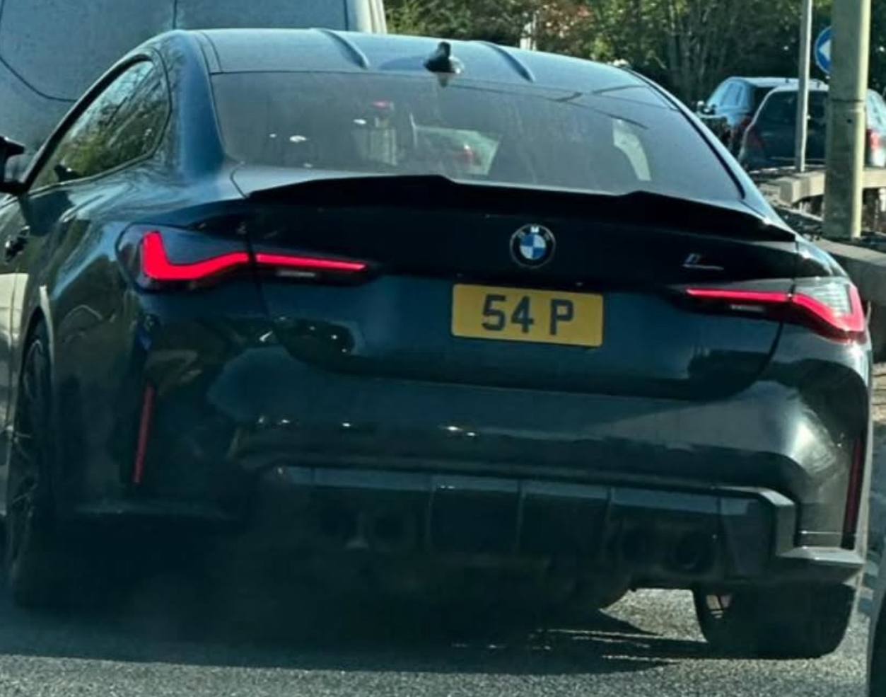 Registration plate SAP - 54 P