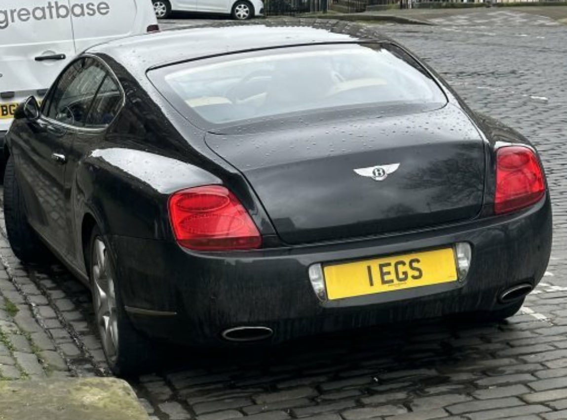 Registration plate LEGS - 1 EGS