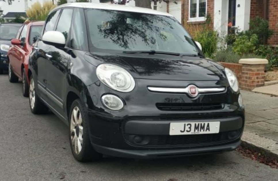 Registration plate JEMMA - J3 MMA