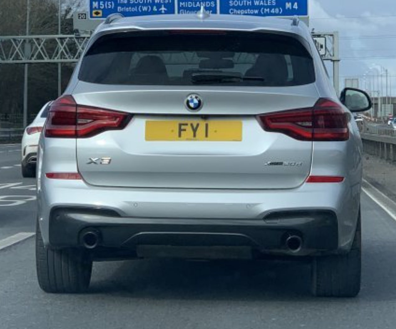 Registration plate FYI - FY 1
