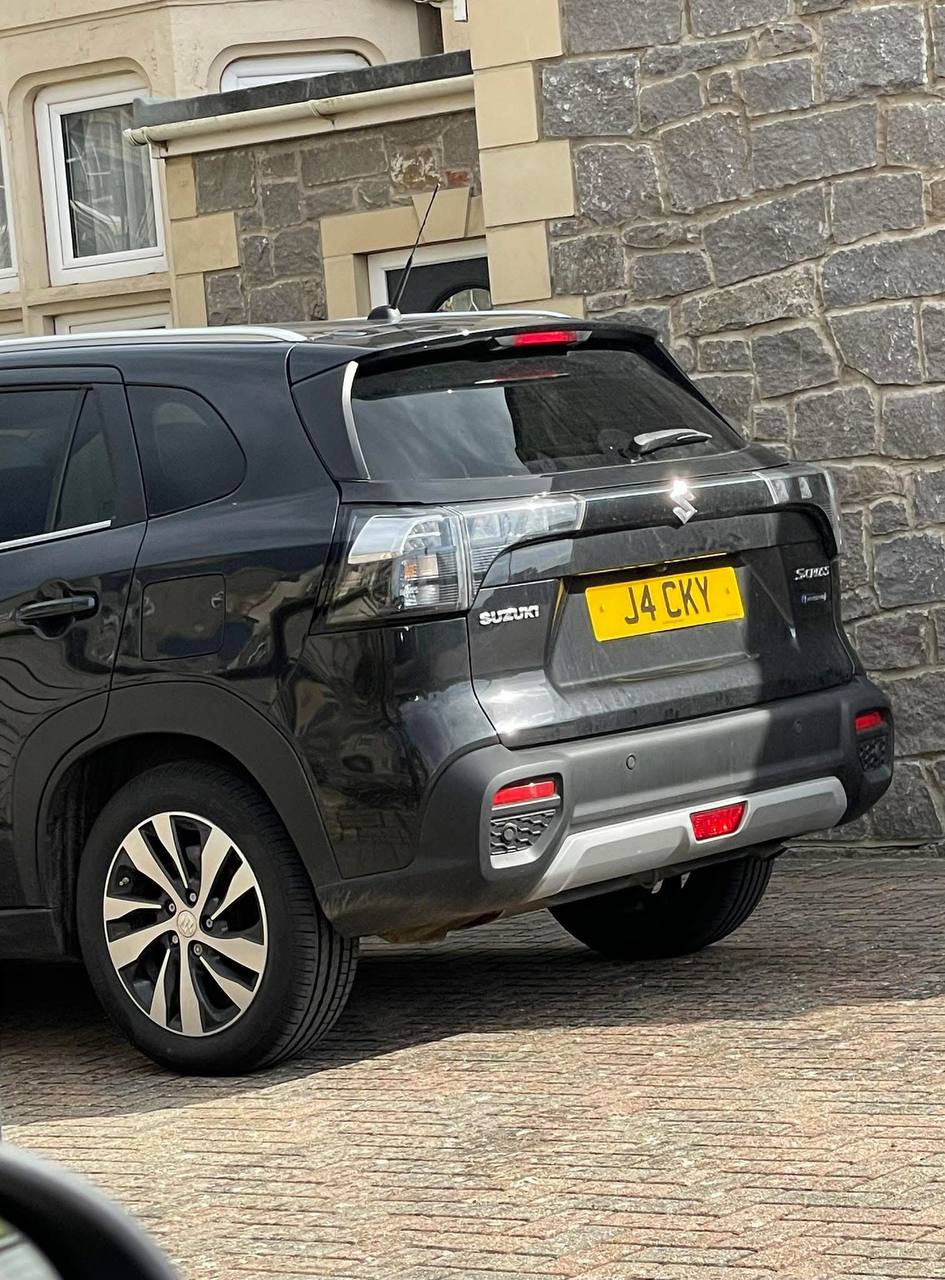 Registration plate JACKY - J4 CKY