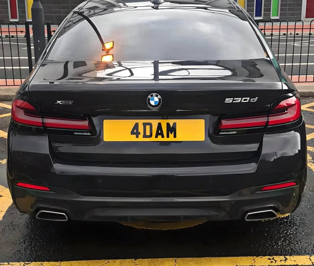Registration plate ADAM - 4 DAM