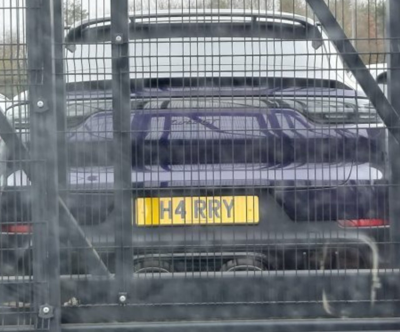 Registration plate HARRY - H4 RRY
