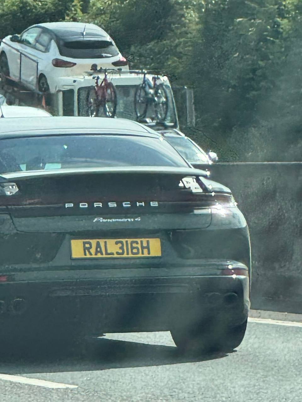 Registration plate RALEIGH - RAL 316H